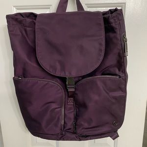 Lululemon Eggplant Rucksack Backpack